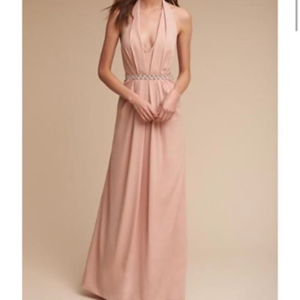 Jill by Jill Stuart long blush dress